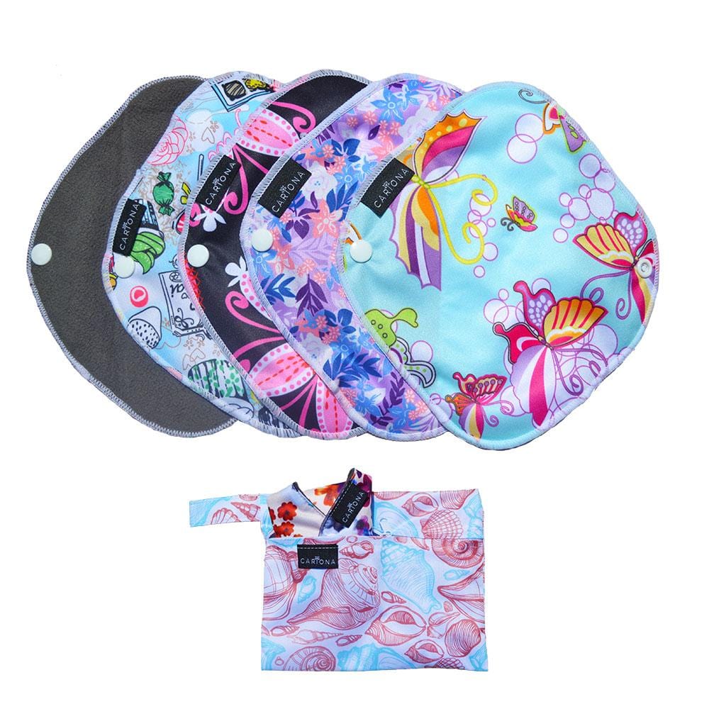 Reusable Menstrual Pad - Pantyliner - Cariona