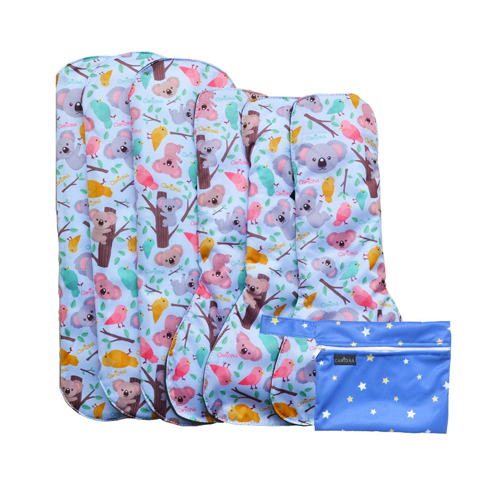 Reusable Menstrual Pad Heavy Flow Pack