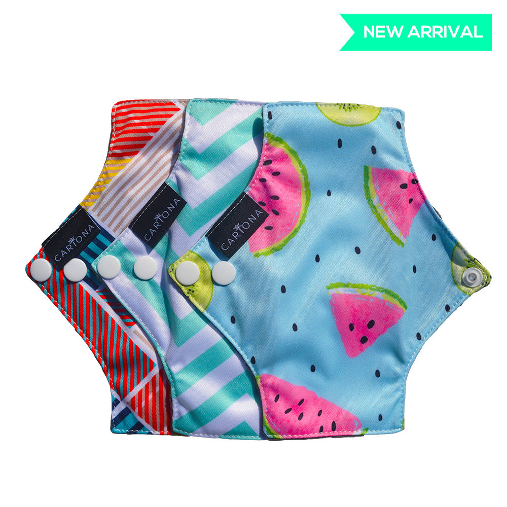 Reusable Menstrual Pad - Pantyliner Pro - Cariona