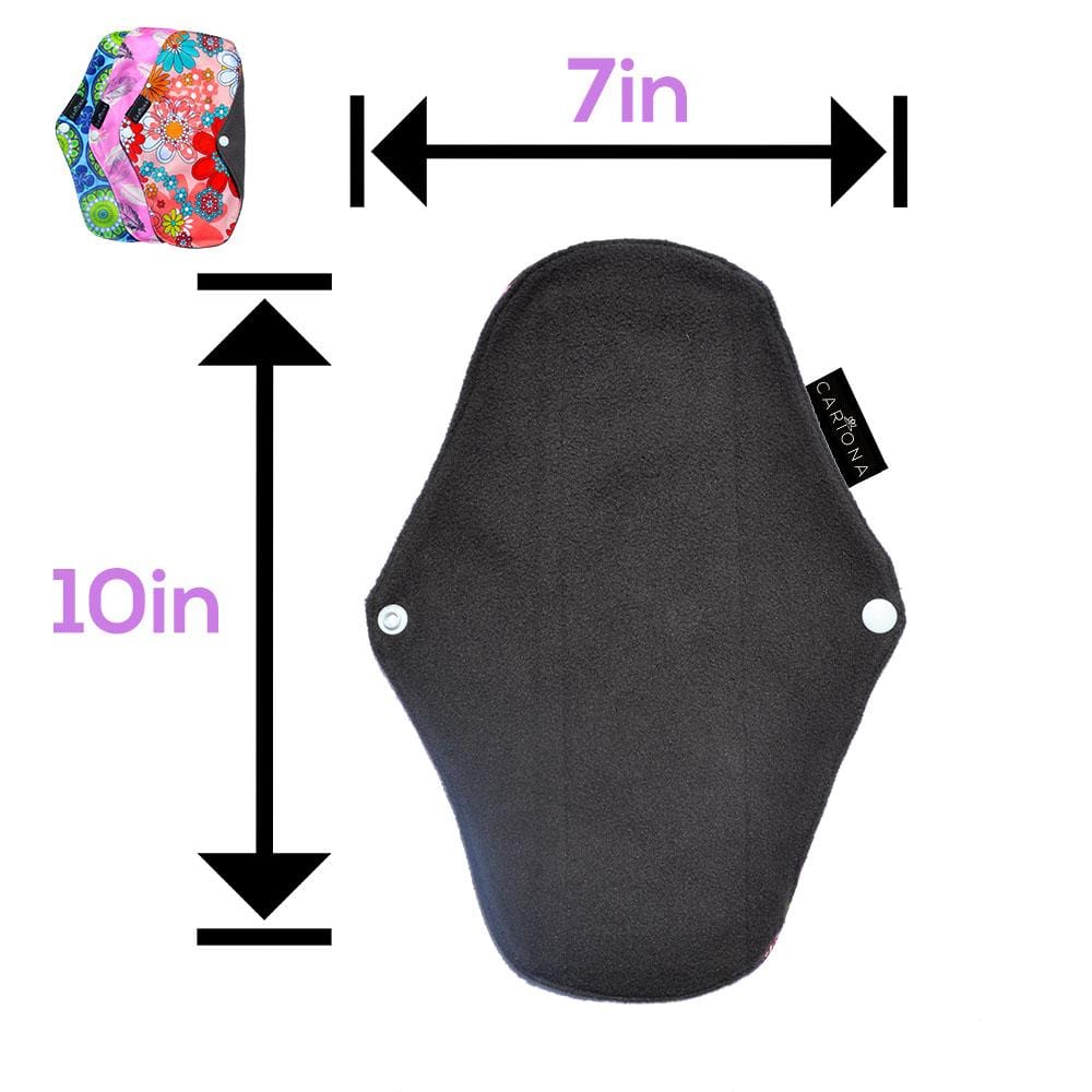 Reusable Menstrual Pad Trial Pack - Cariona